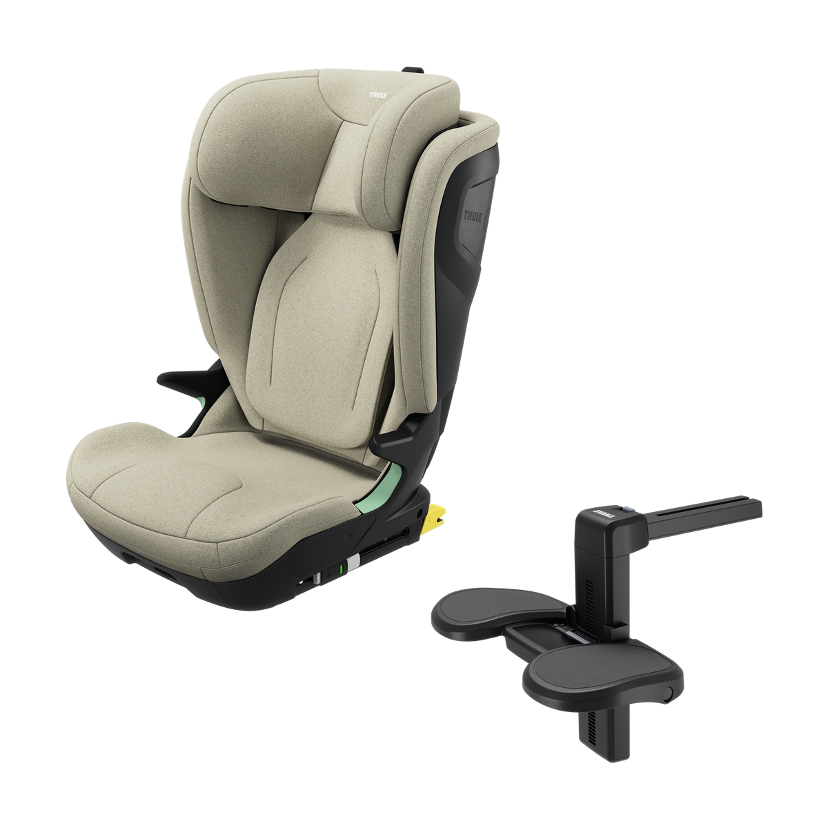 THULE Autosedačka Palm i-size soft beige + opierka na nohy