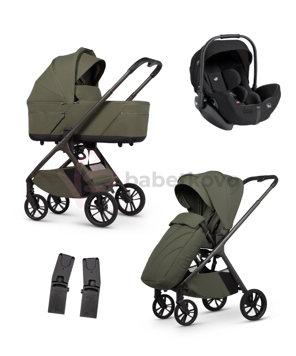 VENICCI TILA Olive + Autosedačka Joie i-Level Pro