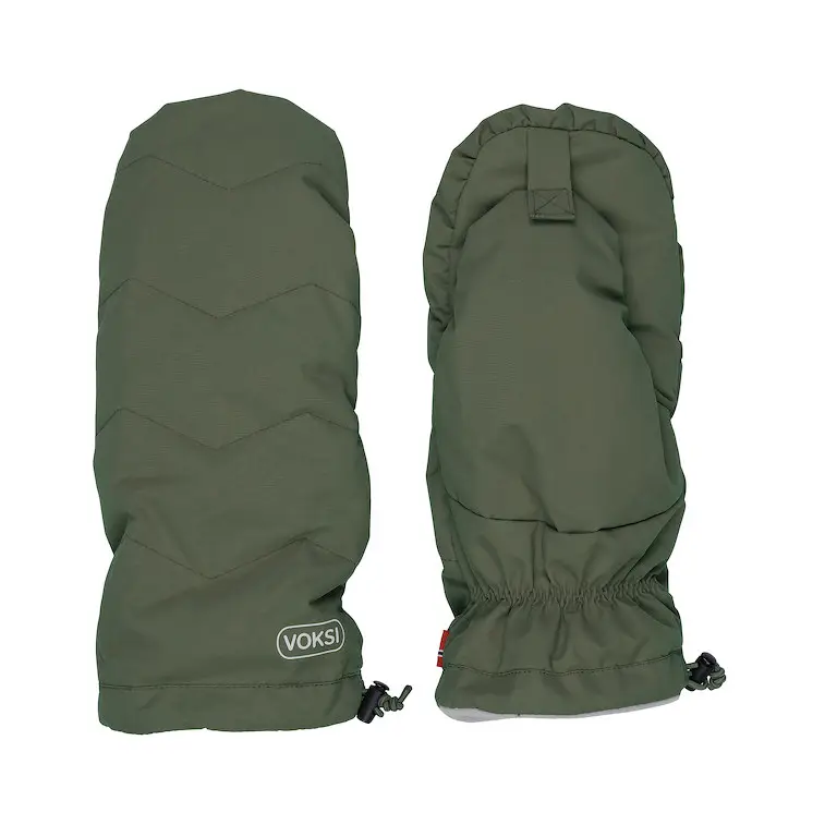 Voksi Stroller Mitten thyme green light grey