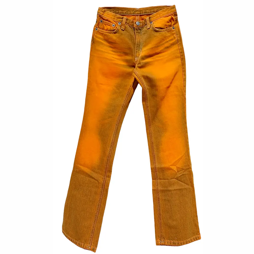 Wit Boy Dámske jeansové nohavice Cart+tintu arancio 360 Dámská velikost: 42