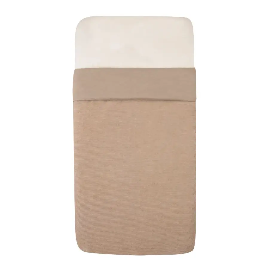 Witlof for kids deka Tuck-inn (TOG 0,9) 60 x 120 cm Urban Taupe velvet rib