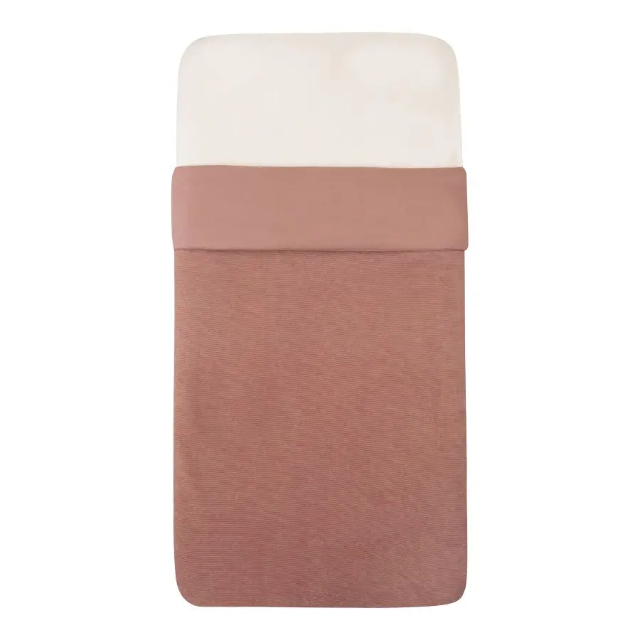 Witlof for Kids deka Tuck-inn (TOG 1,8) 40 x 80 cm Dusty Pink velvet rib