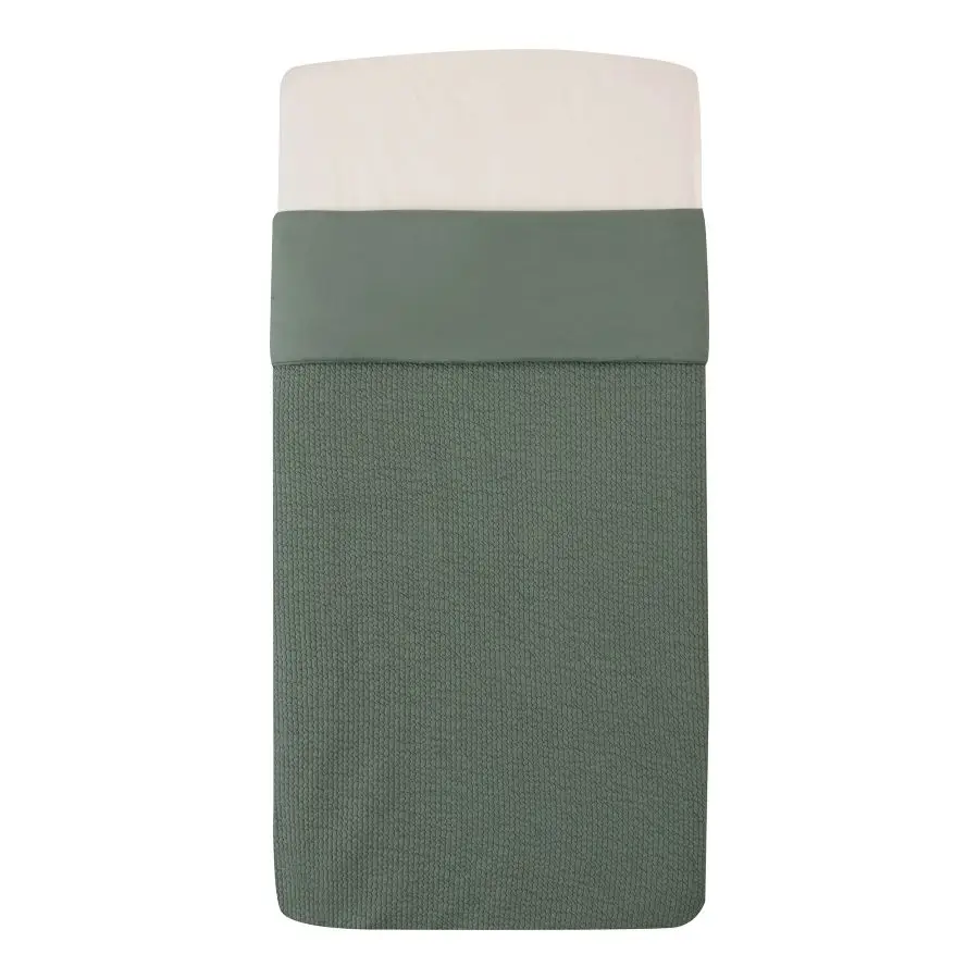 Witlof for Kids deka Tuck-inn (TOG 1,8) 40 x 80 cm Forrest Green waves