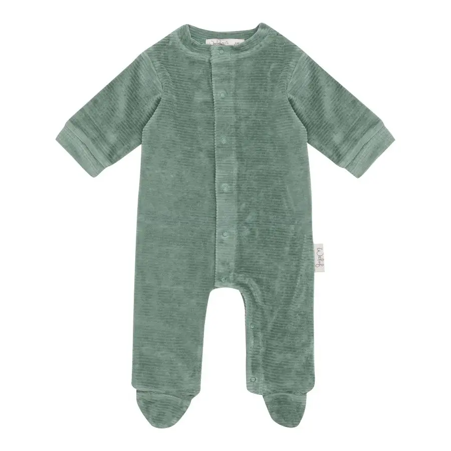 Witlof for kids dupačky 62/68 Forrest Green velvet rib