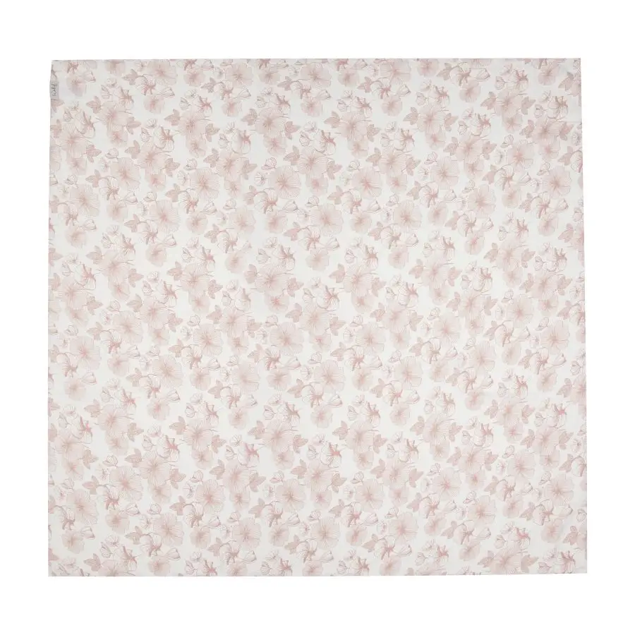 Witlof for Kids mušelinová plienka XL - 110 x 110 Flower Powder