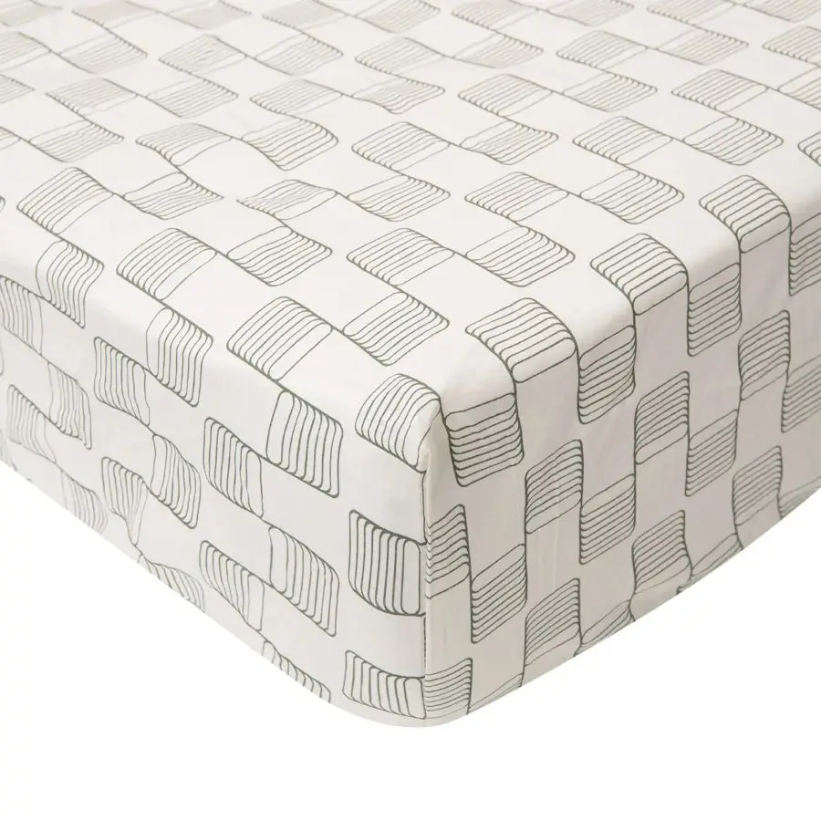 Witlof for kids napínacie prestieradlo 70 x 145 cm Sticky Stripes