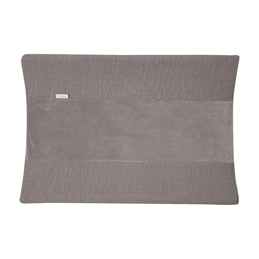 Witlof for Kids návlek na prebaľovaciu podložku 70 x 50 cm Warm Grey waves