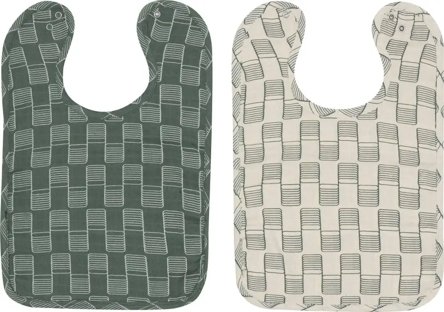 Witlof for Kids podbradníky 2 ks Sticky Stripes
