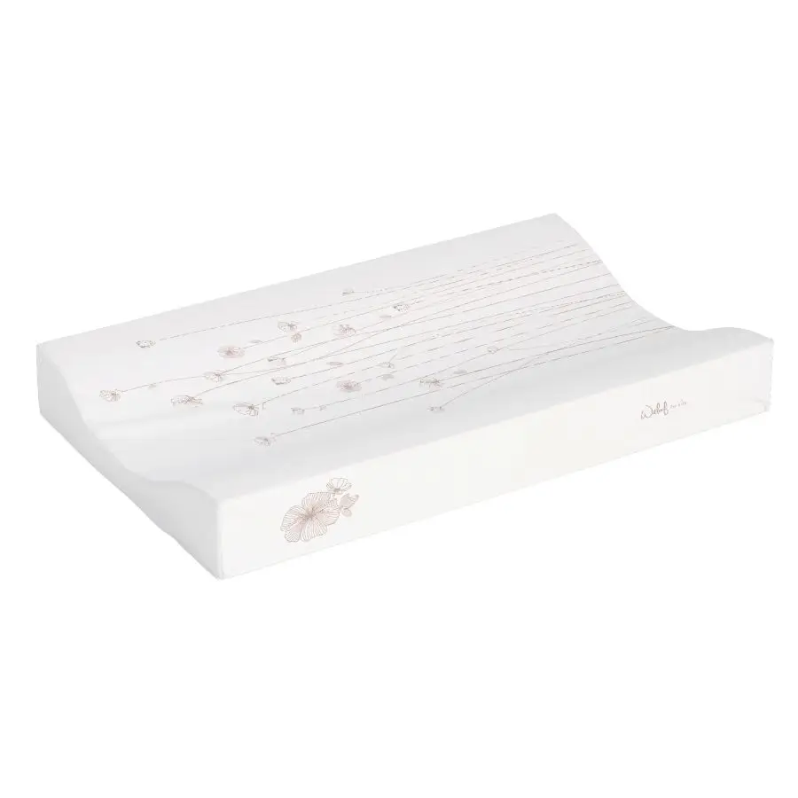 Witlof for Kids prebalovacia podložka dvoustranná Flower Powder 72x44 cm