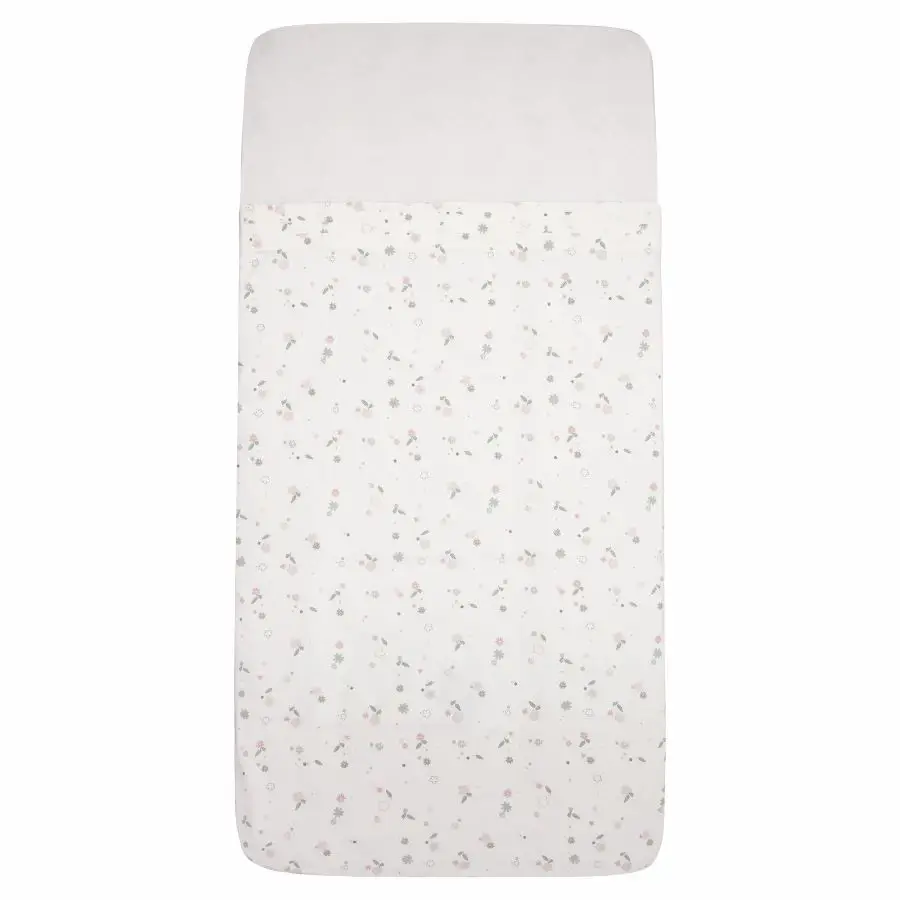 Witlof for Kids Prestieradlo so zosilneným lemom Tuck-inn 40x80 cm Vintage Flowers
