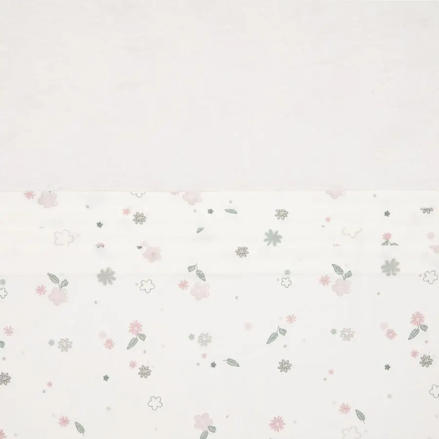 Witlof for Kids Prestieradlo so zosilneným lemom Tuck-inn 40x80 cm Vintage Flowers
