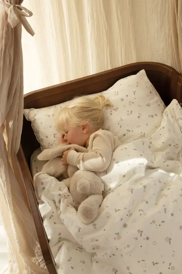 Witlof for Kids Prestieradlo so zosilneným lemom Tuck-inn 40x80 cm Vintage Flowers