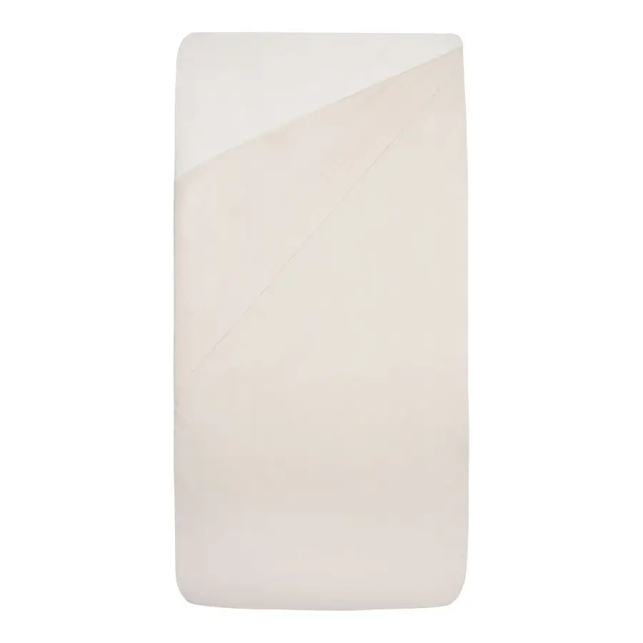 Witlof for Kids Prestieradlo so zosilneným lemom Tuck-inn 60 x 120 cm Off White