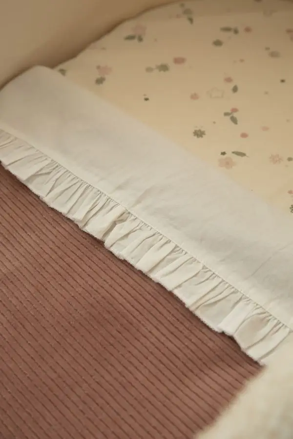 Witlof for Kids Prestieradlo so zosilneným lemom Tuck-inn 60x120 cm Vintage Flowers