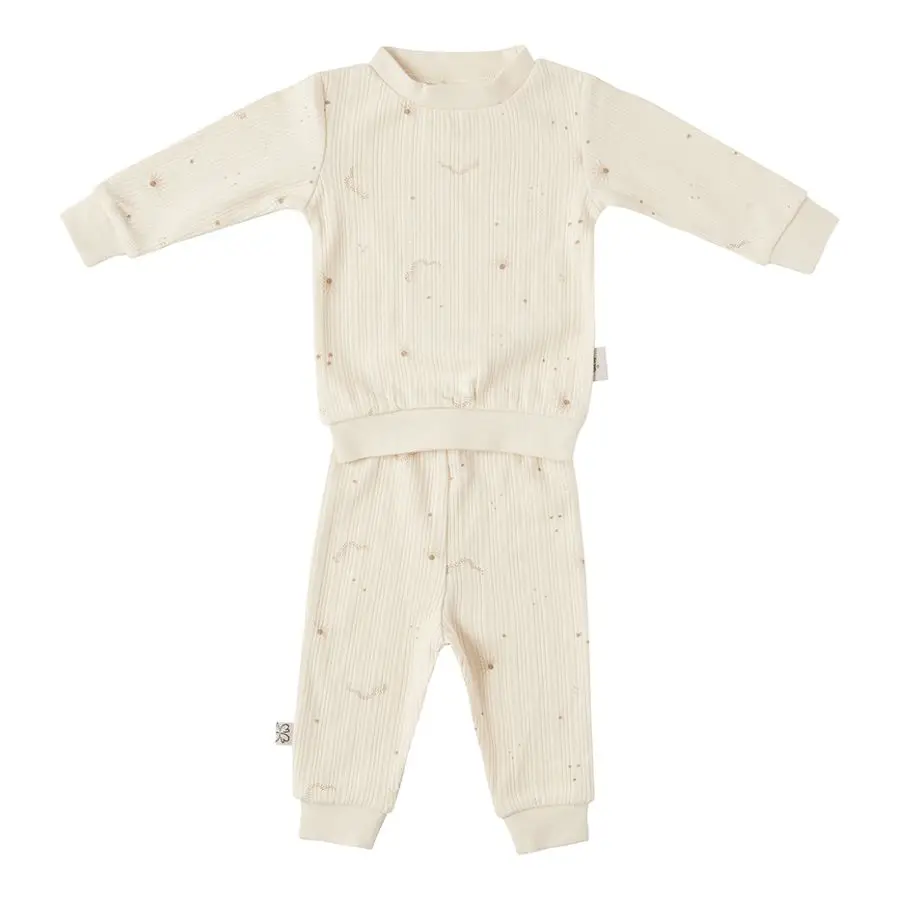 Witlof for Kids Pyžamo veľkosť 56 Taupe