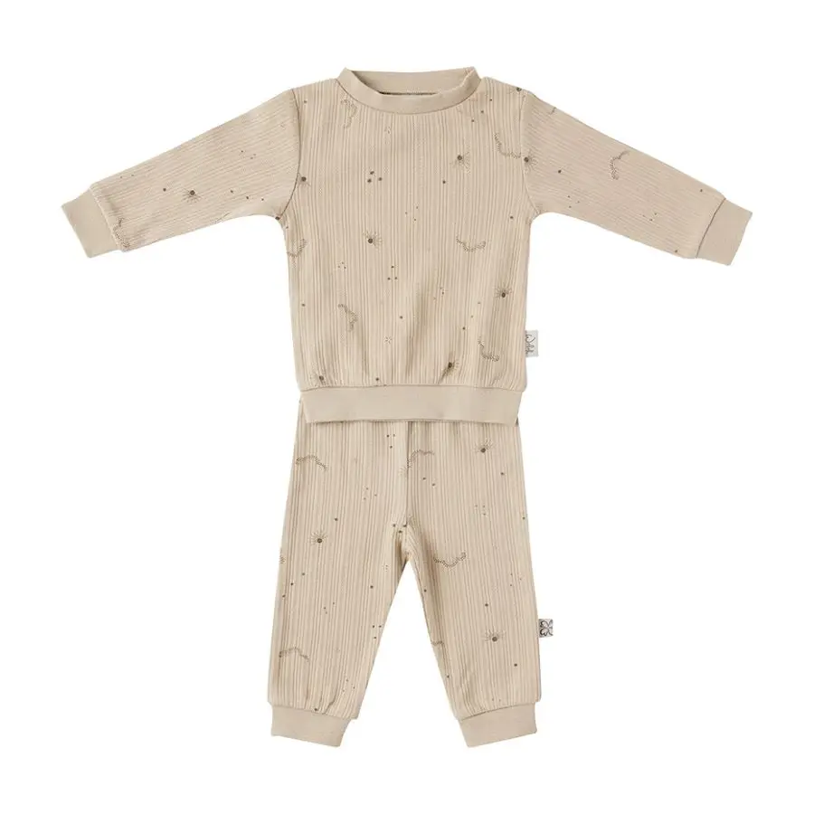 Witlof for Kids Pyžamo veľkosť 62 Dark Taupe
