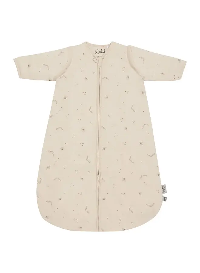 Witlof for kids zimný spací vak s odopínacími rukávmi (TOG 3,0) 70 cm Galaxy Dreams
