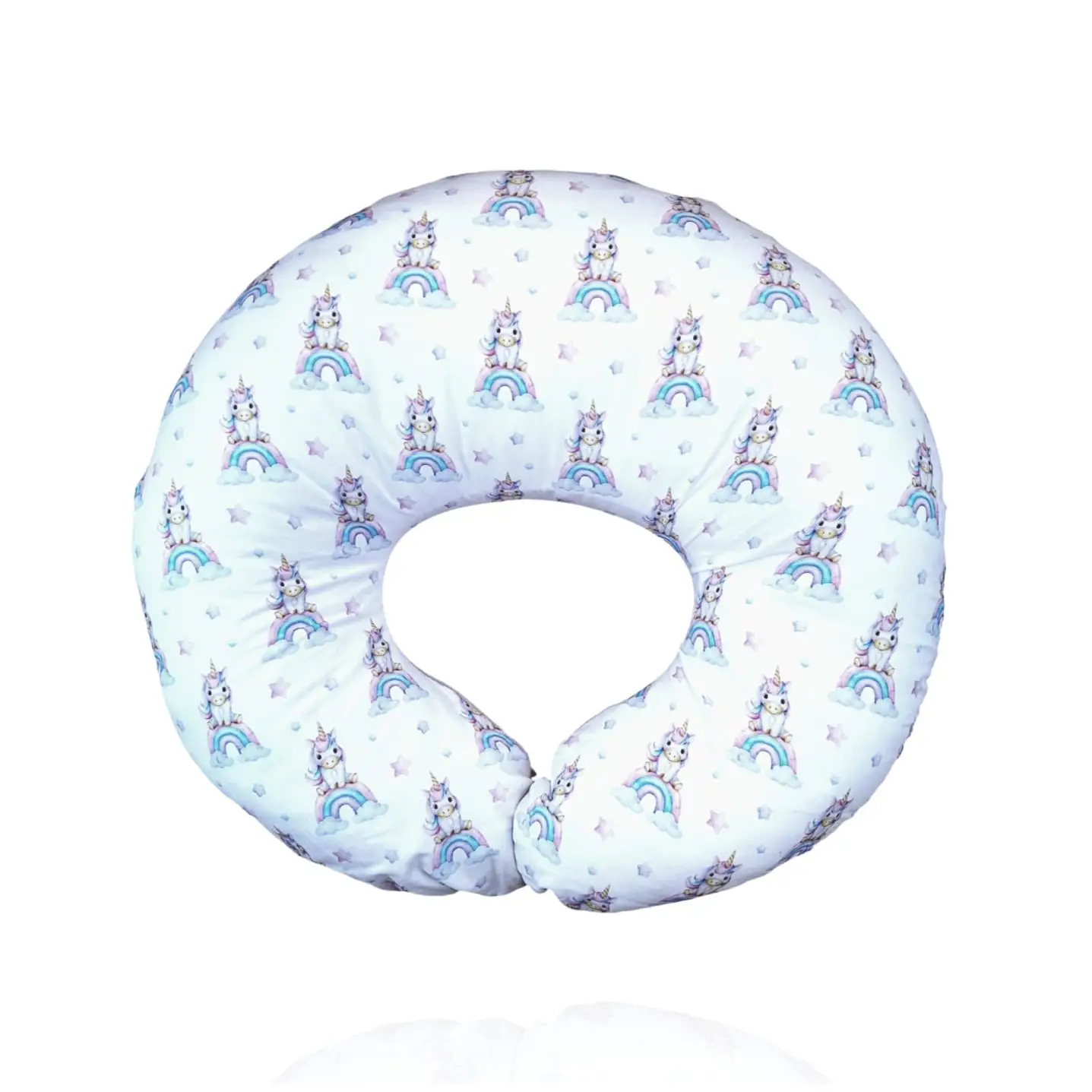 XKKO LUX Malý dojčiaci vankúš - Unicorns