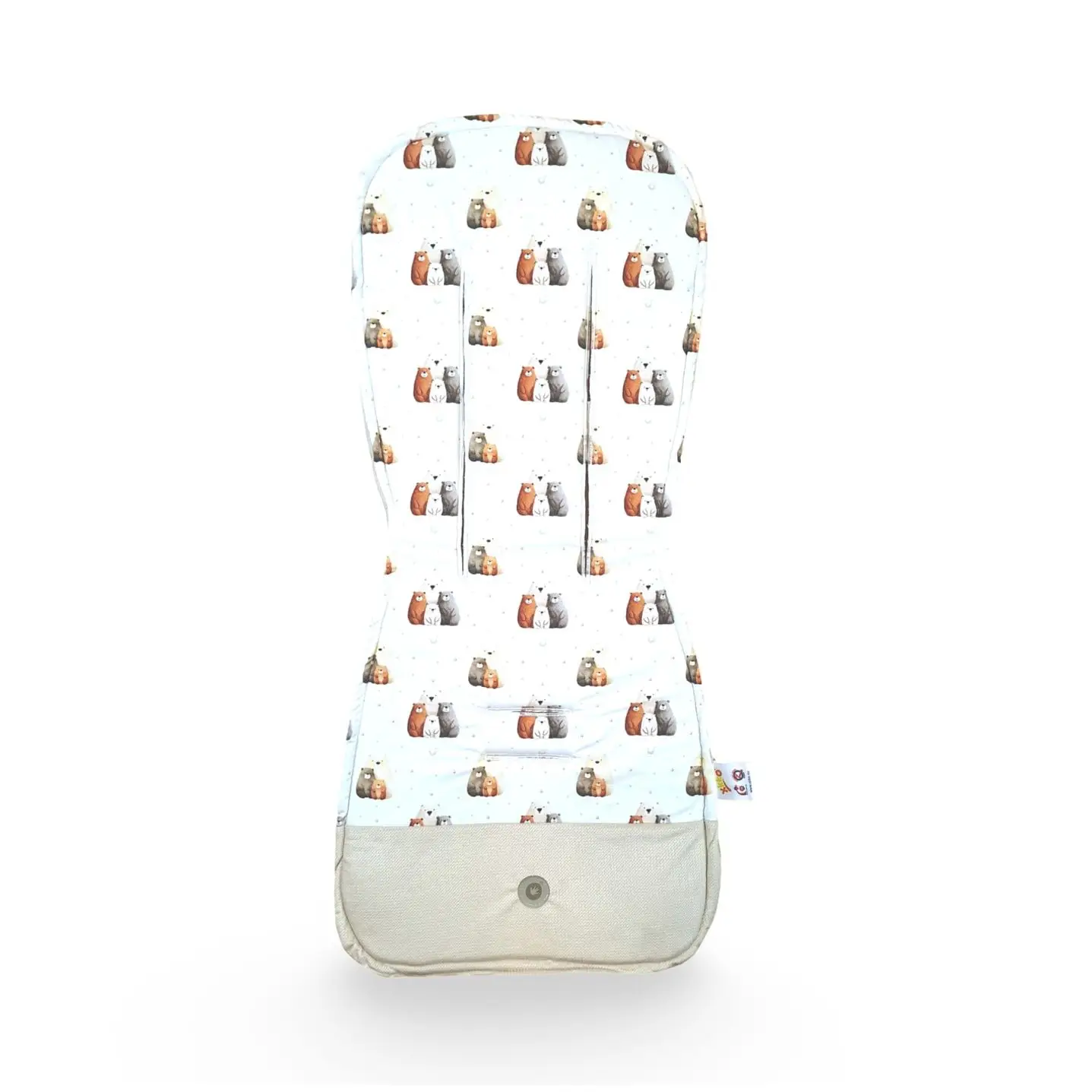 XKKO LUX Podložka do kočíka - Bear Family