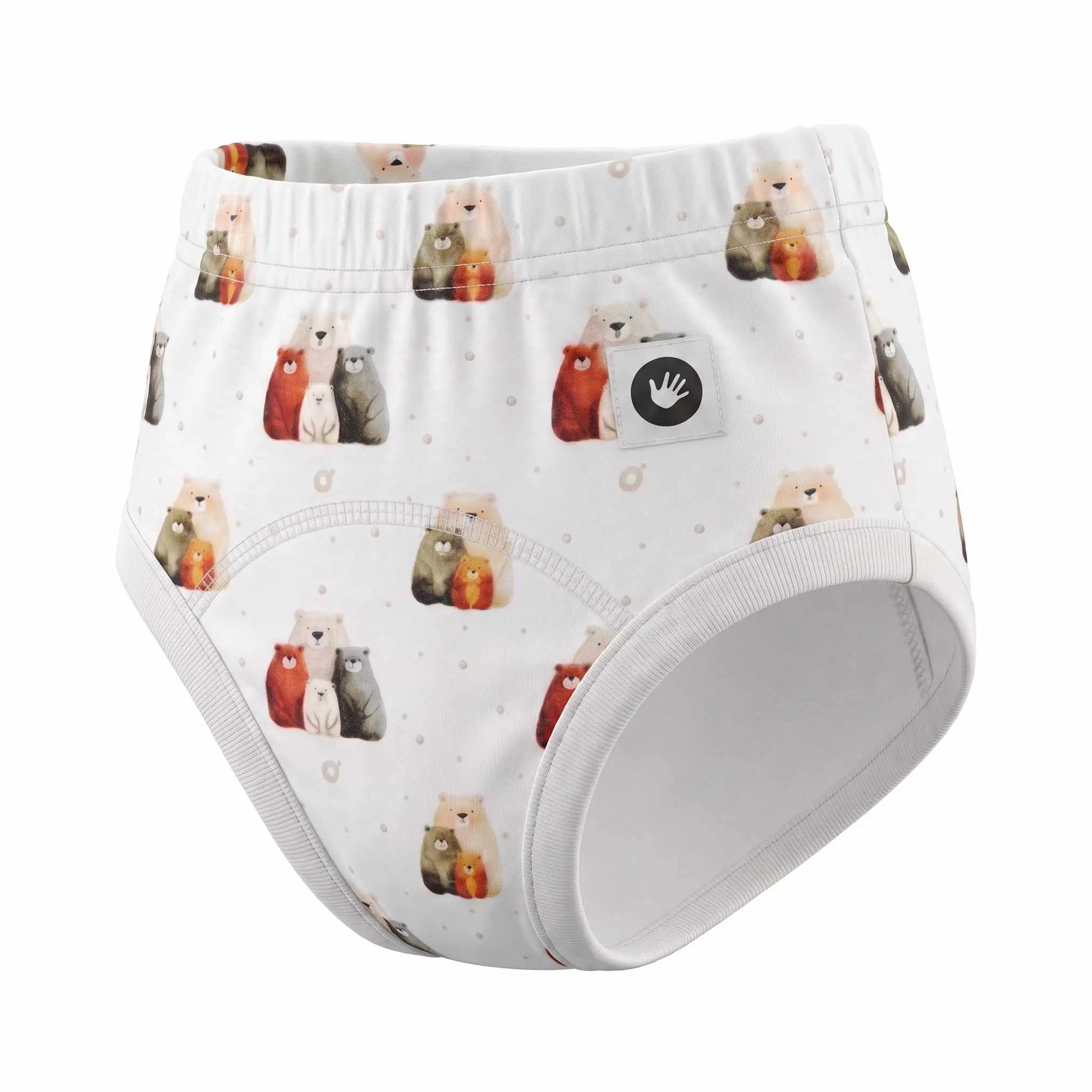 XKKO Organic Tréningové nohavičky - Bear Family Veľkosť M