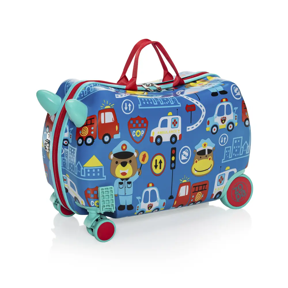 Zopa Detský kufrík na kolieskach Pack&Ride, Traffic