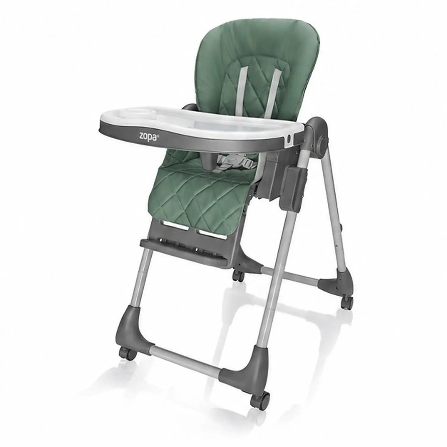 Zopa Jedálenská stolička Monti 2, Diamond Green
