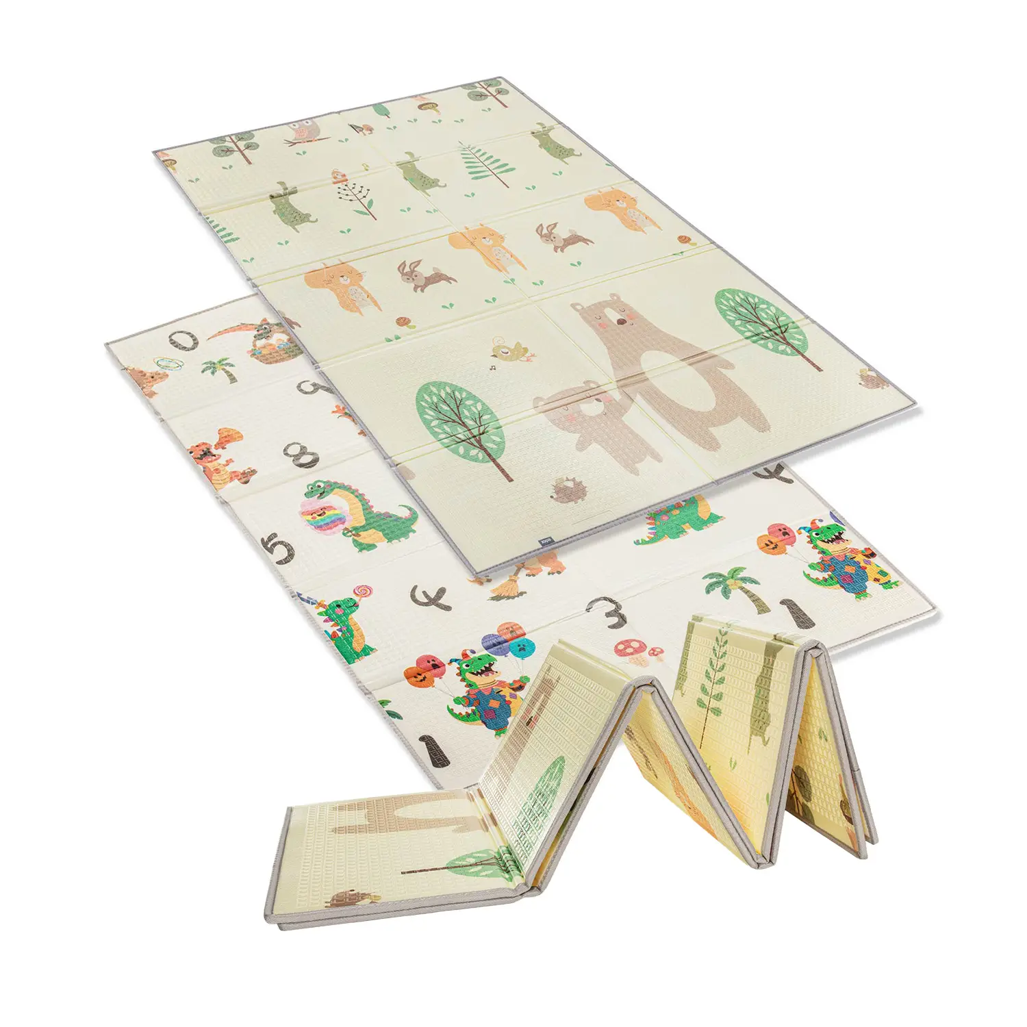 Zopa Multifunkční pěnová skládací podložka oboustranná 180x120, Forest