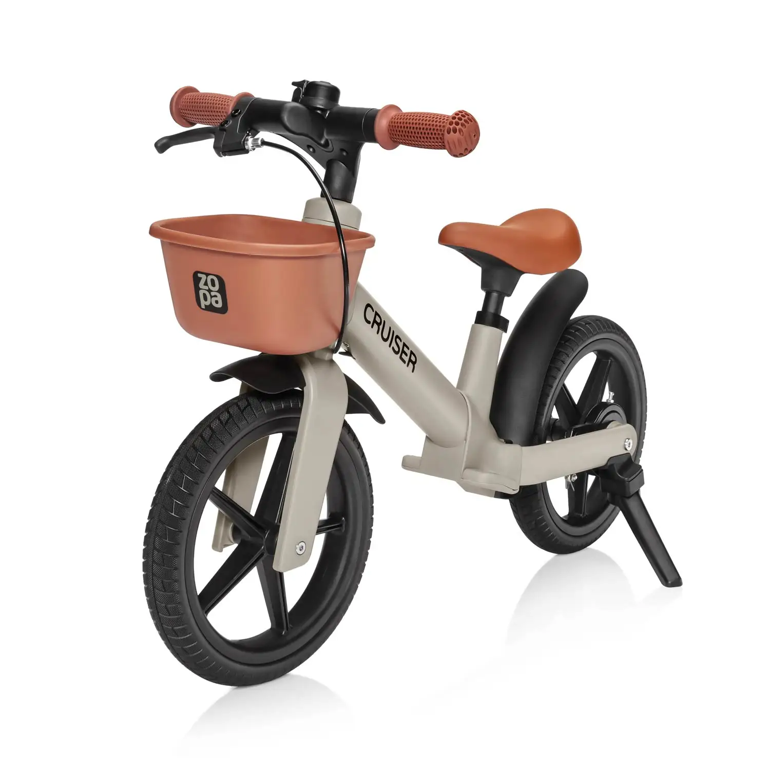 Zopa Odrážadlo Cruiser s brzdou, Ivory Brown