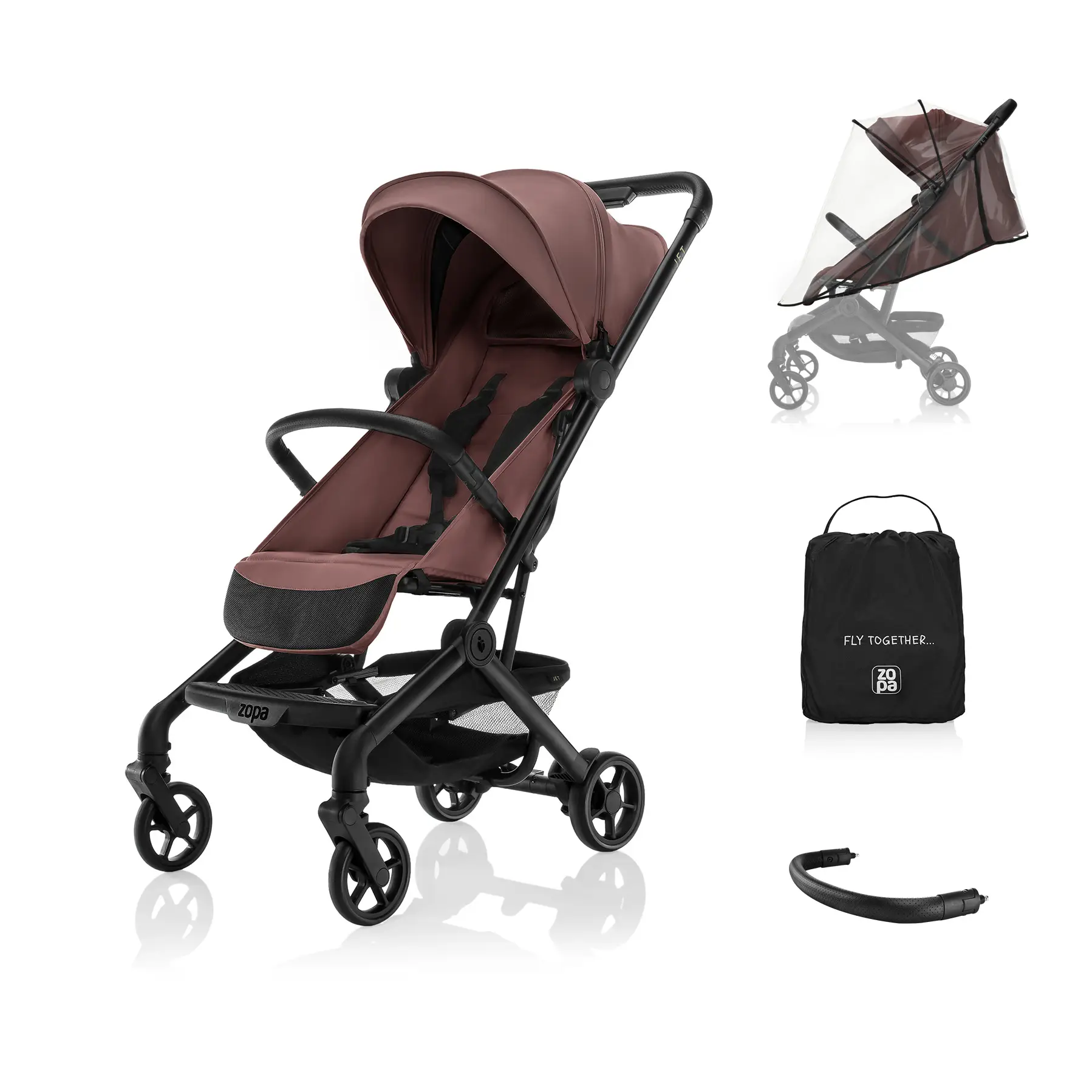 Zopa Športový kočík Jet, Amber Brown