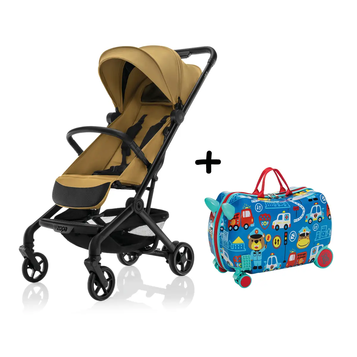 Zopa Športový kočík Jet + kufrík Pack&Ride ZDARMA, Kodi Bronze