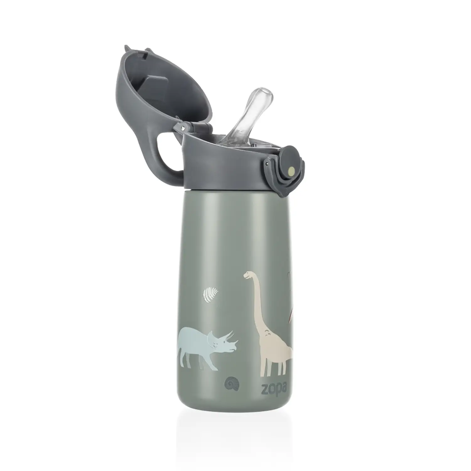 Zopa Termoska na pitie so slamkou 400 ml, Dino