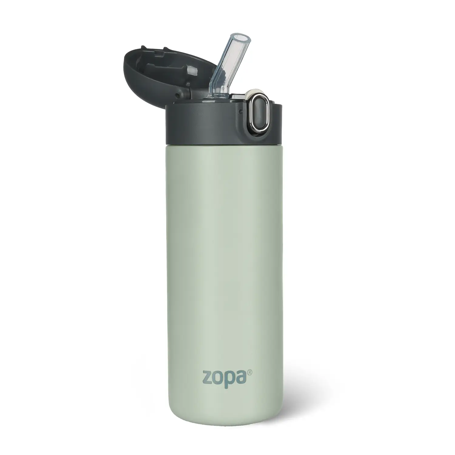 Zopa Termoska na tekutiny s brčkem 400 ml, Pistacio green