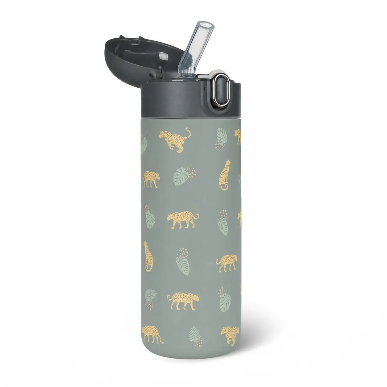 Zopa Termoska na tekutiny so slamkou 400 ml, Wild Gepard