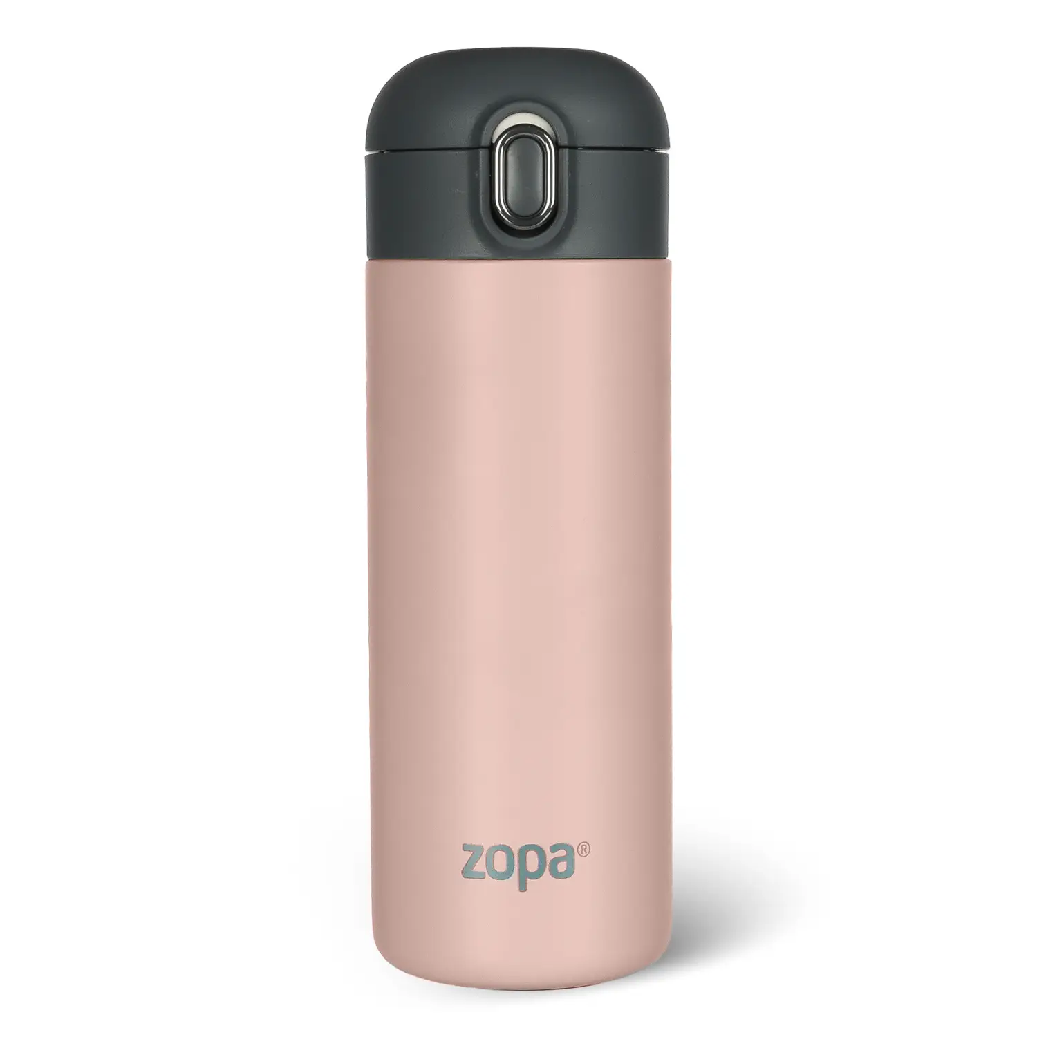 Zopa Termoska na tekutiny se silikonovým držákem 400 ml, Candy pink
