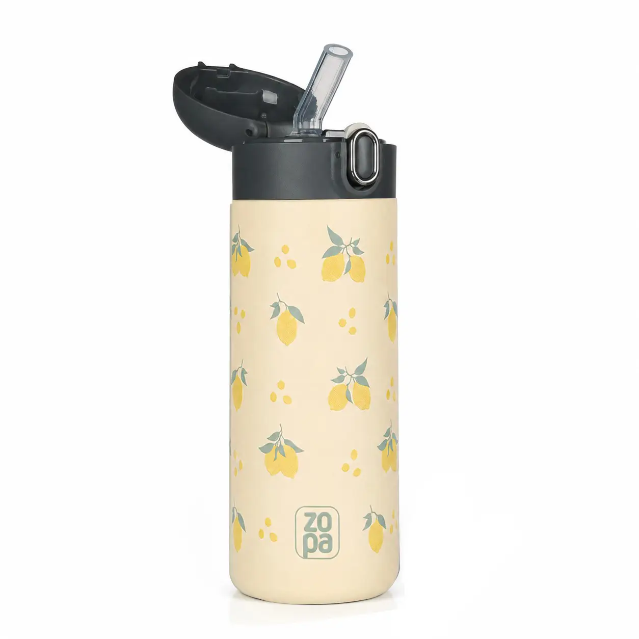 Zopa Termoska na tekutiny so slamkou 400 ml, Limoncello