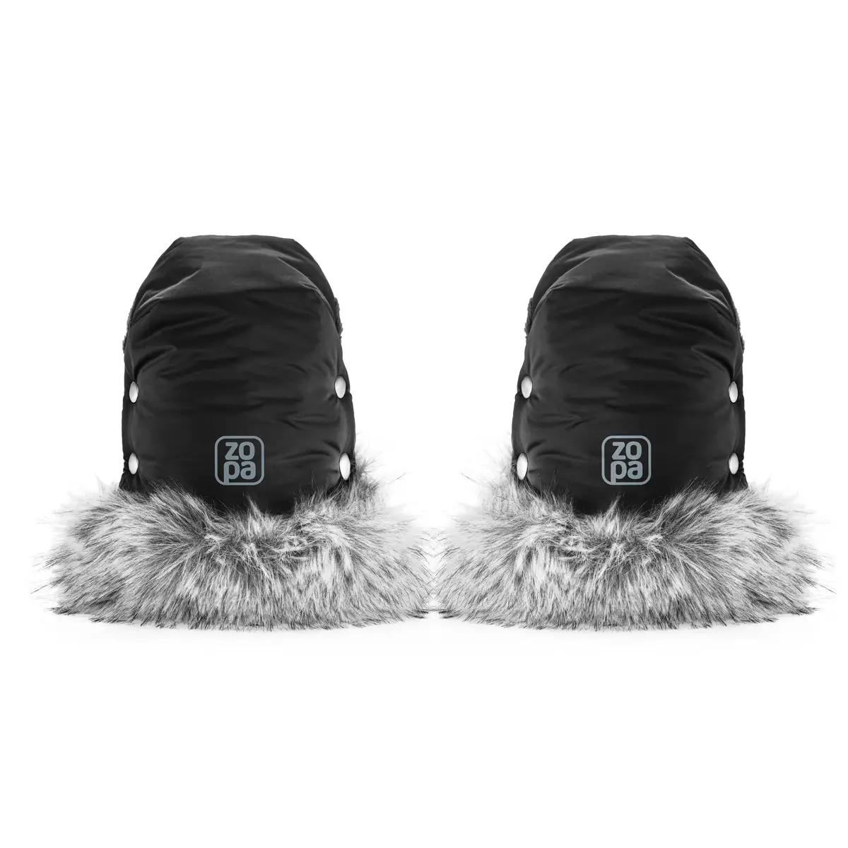 Zopa Zimné rukavice Fluffy 2, Arctic Black