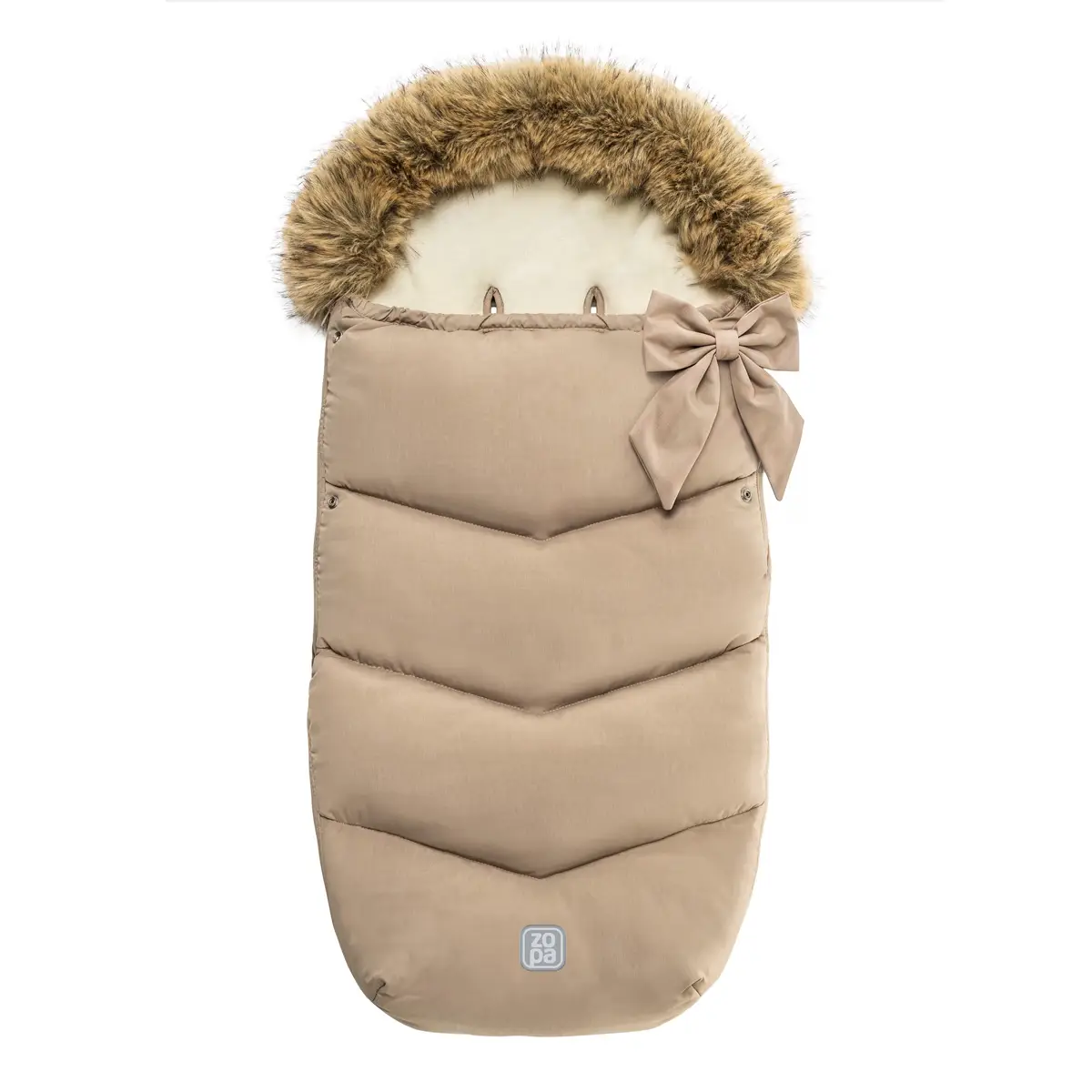 Zopa Zimný fusak Fluffy, Creamy Beige