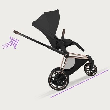 CYBEX Platinum e-Priam Style Podvozok - Stúpajte bez námahy, kedykoľvek chcete