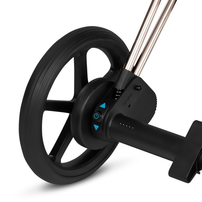 CYBEX Platinum e-Priam Style Podvozok - Diskrétny dizajn elektromotora bez kompromisov