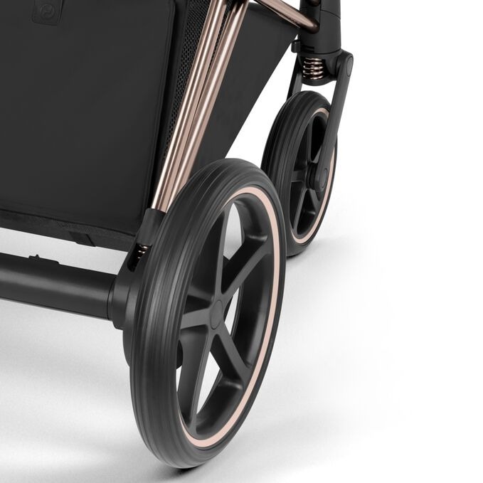 CYBEX Platinum e-Priam Style Podvozok - Luxusná jazda s plynulou jazdou v každom teréne