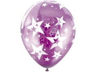 Шар 14'' (36см) кристалл кристалл звезды большие Шар 14'' (36см) кристалл кристалл звезды большие