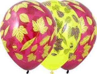 Шар 14'' (36см) кристалл кристалл осенние листья Шар 14'' (36см) кристалл кристалл осенние листья