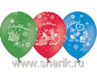 Шар 14'' (36см) пастель пастель disney миккимаус Шар 14'' (36см) пастель пастель disney миккимаус