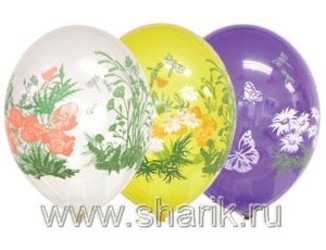 Шар 14'' (36см) кристалл кристалл лето Шар 14'' (36см) кристалл кристалл лето