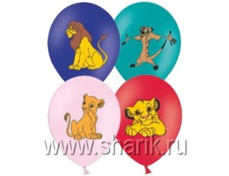 Шар 14'' (36см) с рисунком disney король лев Шар 14'' (36см) с рисунком disney король лев