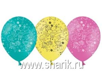 Шар 14'' (36см) пастель пастель губка боб Шар 14'' (36см) пастель пастель губка боб