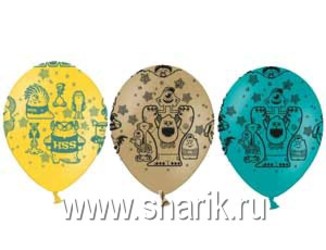 Шар 14'' (36см) пастель пастель disney монстры Шар 14'' (36см) пастель пастель disney монстры