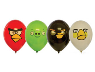 Шар 14'' (36см) с рисунком angry birds Шар 14'' (36см) с рисунком angry birds