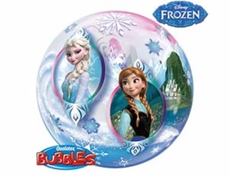 Шар 22'' (55см) сердце bubble disney холодное Шар 22'' (55см) сердце bubble disney холодное