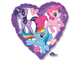 Шар 18'' (45см) сердце my little pony Шар 18'' (45см) сердце my little pony